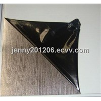wood pattern stainless steel etching sheet