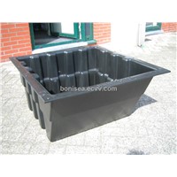Large scale ABS thermoformed container