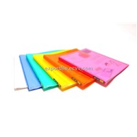 PP Color Clear File Folder - Can add and remove pockets