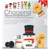 Christmas Promotional Snowman USB Flash Drive