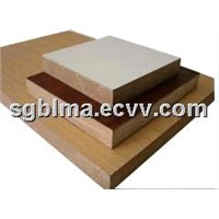 1220*2440 Plain / Laminated Melamine MDF for Indoor Furniture with CARB,CE,SGS Certification