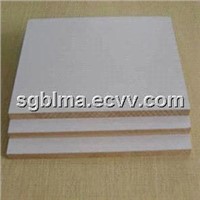 16mm White Melamined MDF