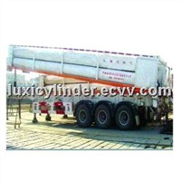 Sell CNG Hydraulic Trailers, 8 tubes, 25Mpa