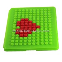 2012 Newest Foldable silicone gel case for the new pad with auto standby and sleep mode