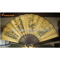 Bamboo Fabric Hand Fan for Promotion Gift or Business Gift