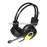 supply competitive price headphone with microphone
