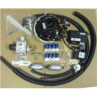 CNG Sequential Injection System Conversion Kits for 8 cylinder Engine Cars