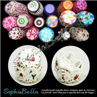 Christmas gift cupcake liners baking cups muffin cases