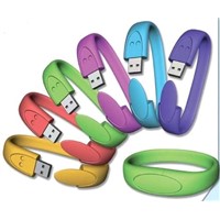 color ful baller band usb / color ful silicon bracelet / usb pen drives