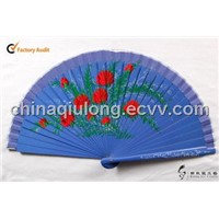 Custom Wooden Hand Fan Chinese Crafts