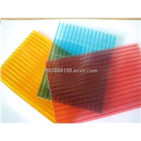 Different colours of bayer and lexan polycarbonate hollow sheet