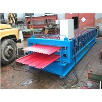 Double Layer Tile Making Machine/Roofing and Wall Panel Forming Machine