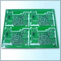 Double-sided PCB with Blue Solder Mask, Immersion Gold