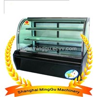 Keeping fresh Cake showcase( ISO9001 approval, manufacturer)