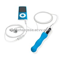 OhMiBod Freestyle Naughtibod iPod music vibrator, multi-colors  massager