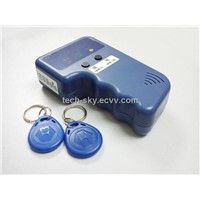 Portable RFID Copier Kit+125KHz EM4100 Writable Card and Keyfob.5567 5577 Reader and Writer