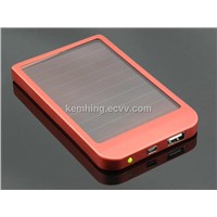 Solar Power Bank External Battery Charger for iphone/iPad/cellphone/Tablet PC