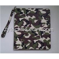 the New iPad Camouflage Color Style Leather Case