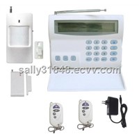 Timing Arm/Disarm Wireless &amp;amp; wire 16 zones Indicator security alarm FS-AME516