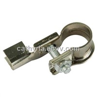 Top Post Steel Battery Terminal With Crimp Connection