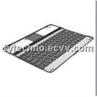 Ultra-thin Aluminum Keyboard / Bluetooth Keyboard for New iPad 3/iPad 2 with Kickstand, 30-pin