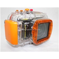 Underwater Case For Camera Nikon J1 10-30mm Lens/Diving 40m/130ft Depth Waterproof Camera Case