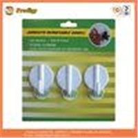 White No Marks Wall Mounted Promotional Ps Plastic Adhesive Hooks For Hanging Objects