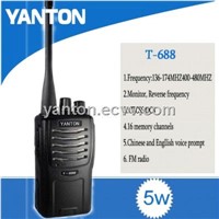 YANTON T-688 SIRIM approval vhf/uhf handheld radio