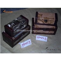 Antique Wooden Boxes for Packing and Gifts
