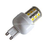 g9 led bulbs, 3528/5050 SMD, chandelier pendant crystal quartz lights use, screw base option