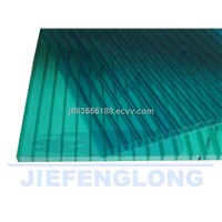 good red twin-wall polycarbonate hollow sheet