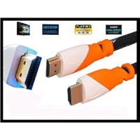 hdmi cable to hdmi cable 1.4version 1080p 24k gold plated for hdmi devices.