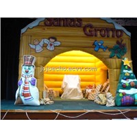 inflatable  Christmas / Santa's Grotto