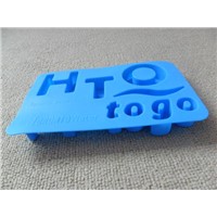 Letter shape silicone  ice-forming mold