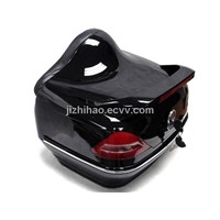 luggage box with LED light for scoter motorcycle