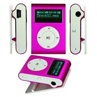 Mini Clip MP3 Player with Screen Support Tf Card