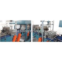 pet bottle/glass bottle/cans group packing machine