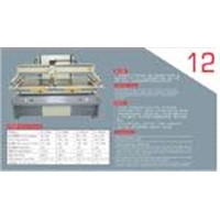 vertical plan screen printing machine