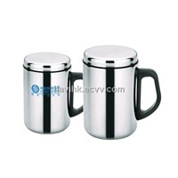 Thermos cup, double wall stainless steel mug
