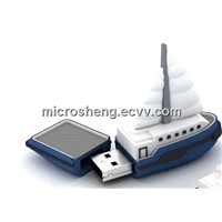 3D PVC Boat Shape USB Disk