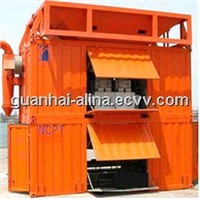 Containerized Mobile Weighing and Bagging Unit