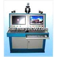 Rubber tube pressurization blasting testing table controlled by computer