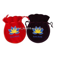 Velvet Bag (KM-VEB0004), gift bag, jewelry bag, gift packing bag, drawstring bag, calabash bag,