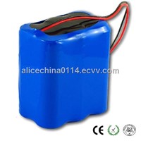 18650 li ion battery packs 3s2p for medical device