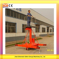 18m Single-Ladder Telescopic Cylinder Aerial Lift Table
