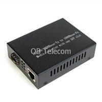1 Ethernet port &amp;amp; 1 SFP 10/100/1000M Gigabyte Ethernet Fiber Media Converter