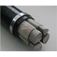 Copper conductor XLPE insulated aerial cable