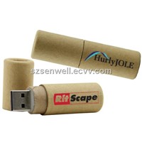 Eco-Friendly Tube Paper USB Flash Drive-w4