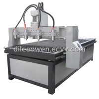Four Heads CNC Router For Wood Engraving Dilee 1325MGJ-4