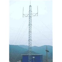 Guyed Tower For Power Transmission Line